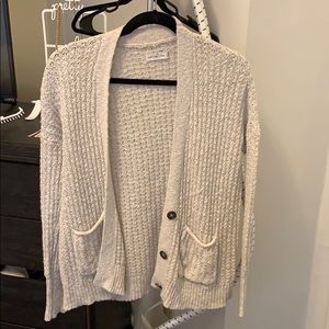 Women’s A&F Medium beige/cream cardigan